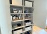 Elegant organized interior space